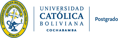 Postgrado – Universidad Católica Boliviana Unidad Académica Cochabamba Logo